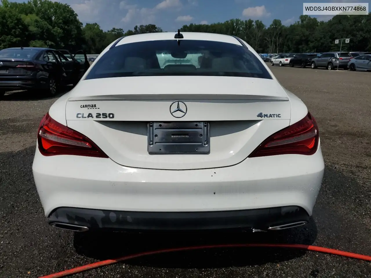 WDDSJ4GBXKN774868 2019 Mercedes-Benz Cla 250 4Matic