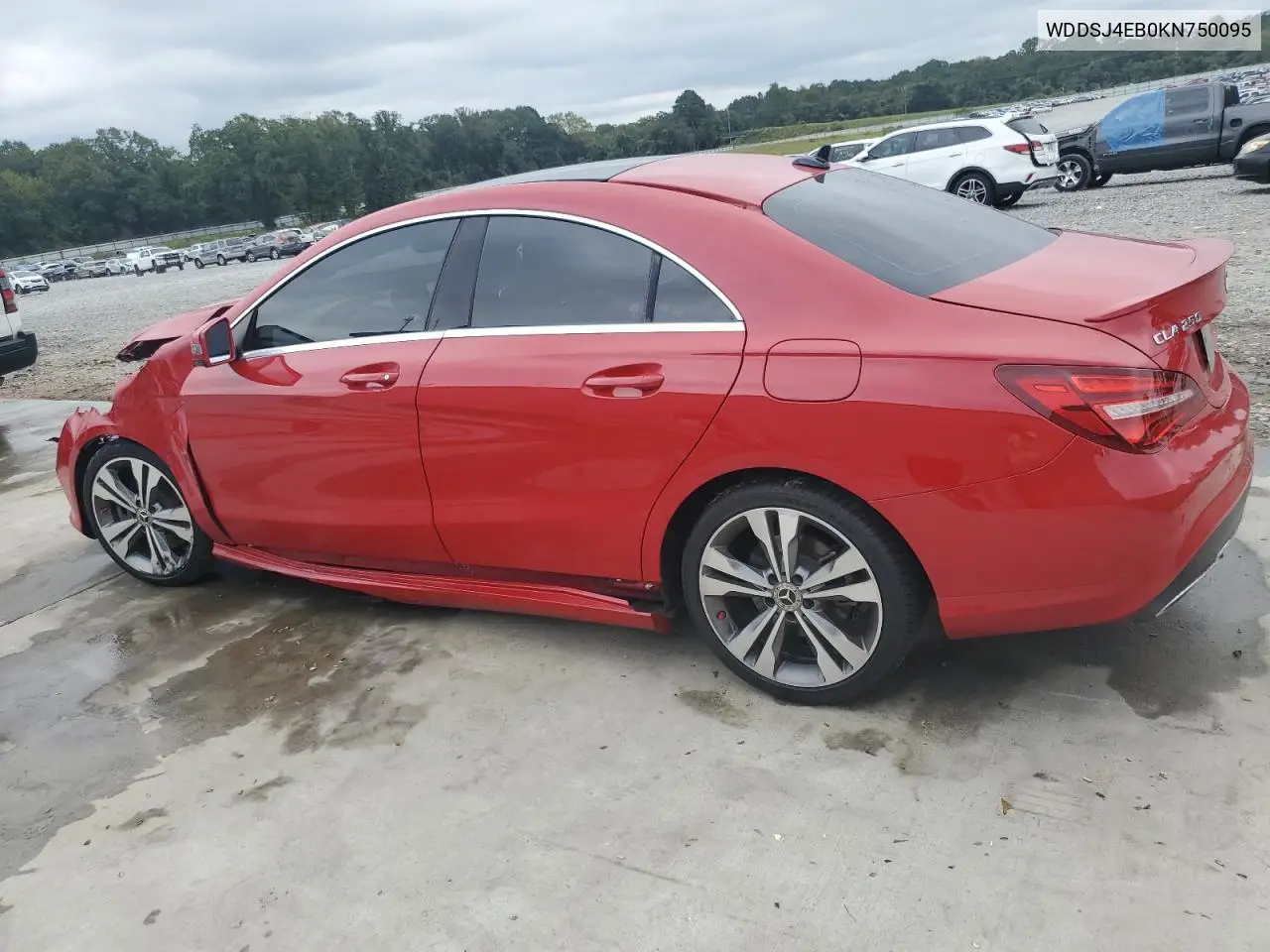WDDSJ4EB0KN750095 2019 Mercedes-Benz Cla 250