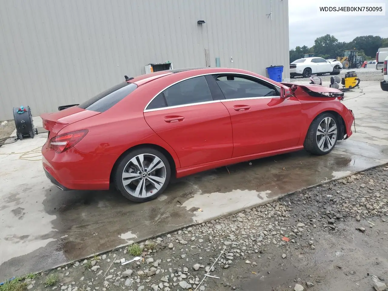 WDDSJ4EB0KN750095 2019 Mercedes-Benz Cla 250