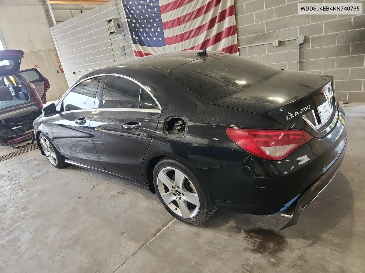WDDSJ4EB4KN740735 2019 Mercedes-Benz Cla 250