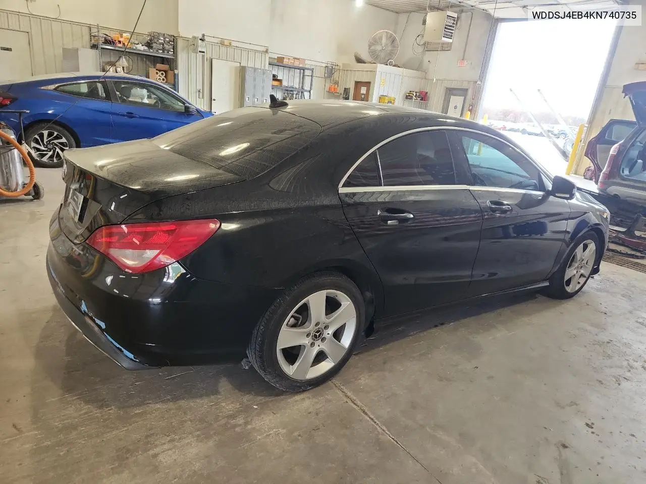 WDDSJ4EB4KN740735 2019 Mercedes-Benz Cla 250