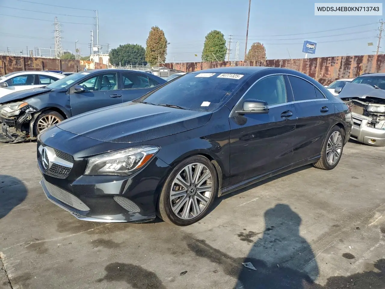 WDDSJ4EB0KN713743 2019 Mercedes-Benz Cla 250