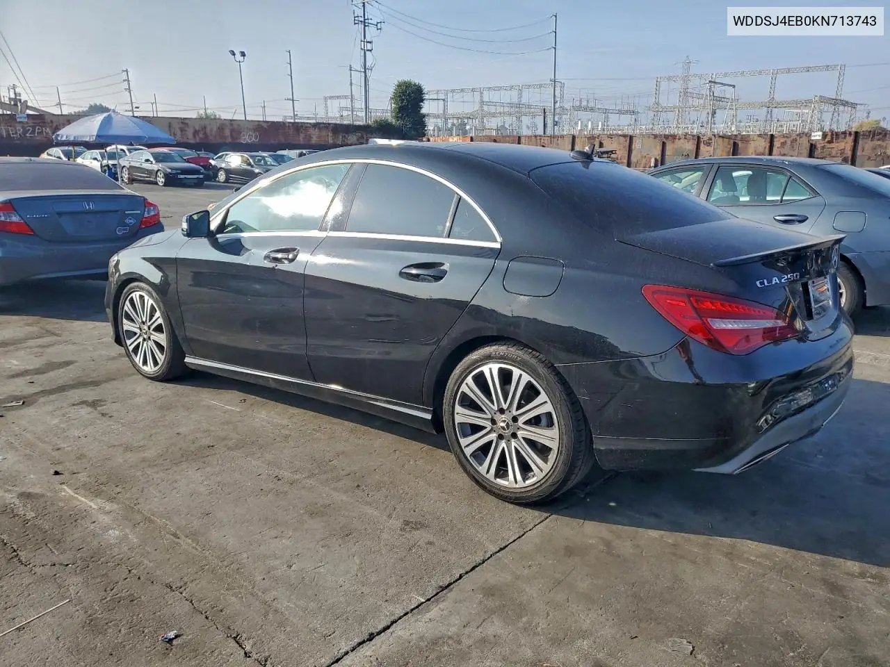 WDDSJ4EB0KN713743 2019 Mercedes-Benz Cla 250