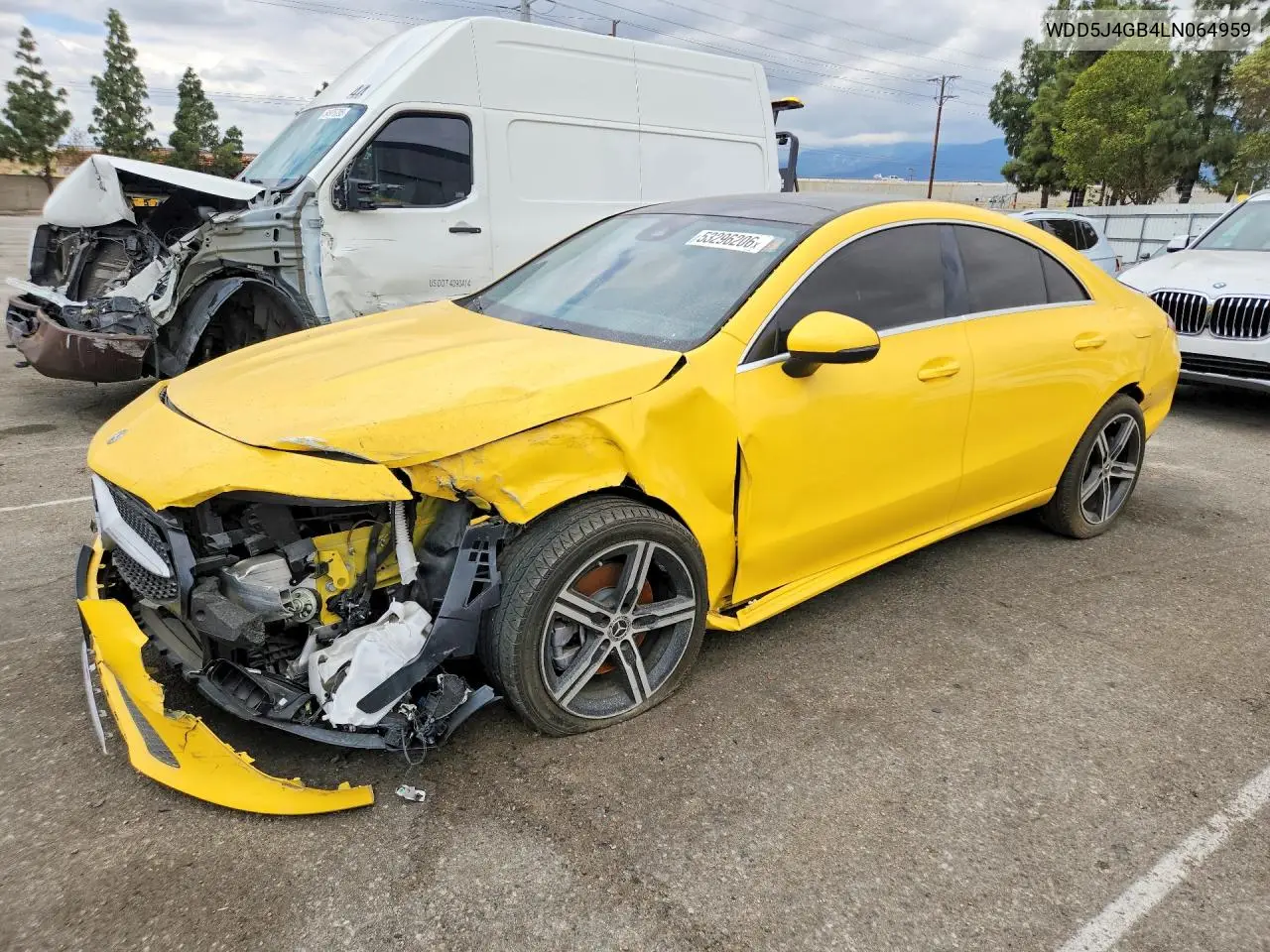 WDD5J4GB4LN064959 2020 Mercedes-Benz Cla 250