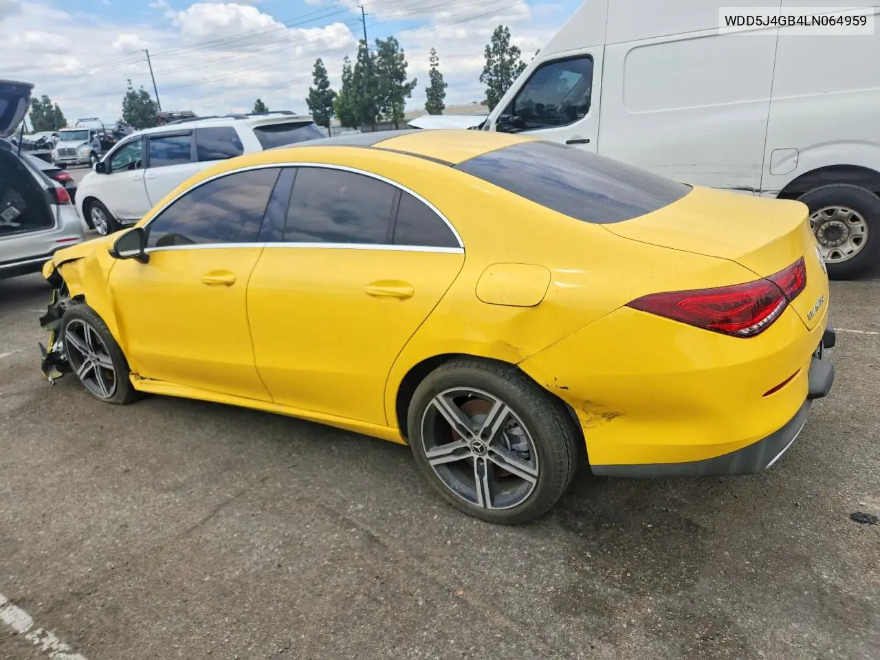WDD5J4GB4LN064959 2020 Mercedes-Benz Cla 250
