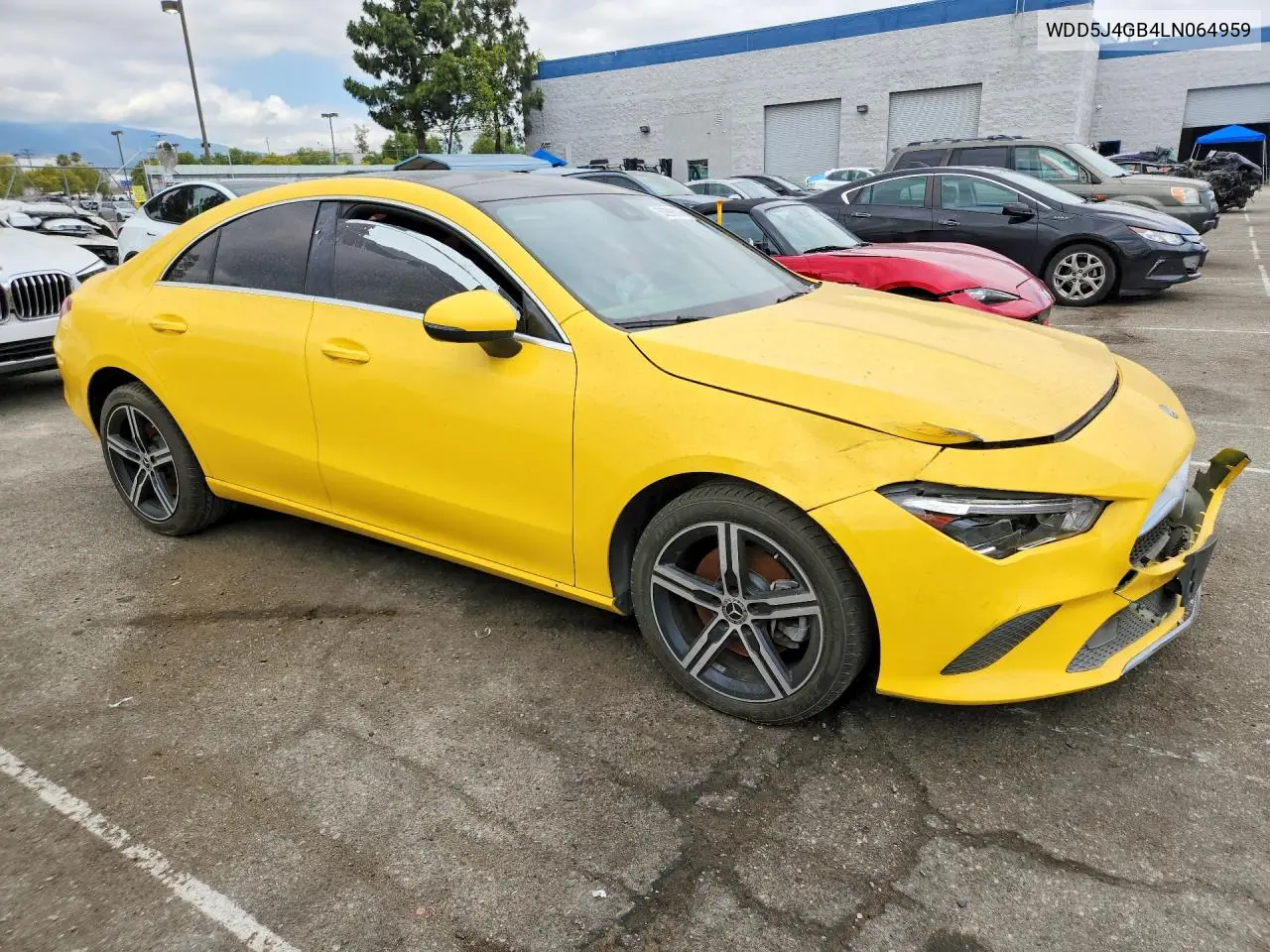 WDD5J4GB4LN064959 2020 Mercedes-Benz Cla 250