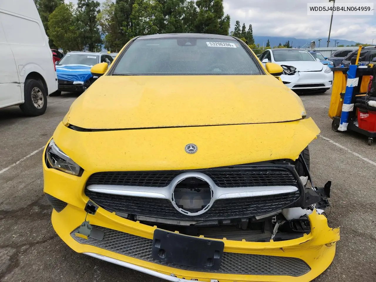 WDD5J4GB4LN064959 2020 Mercedes-Benz Cla 250
