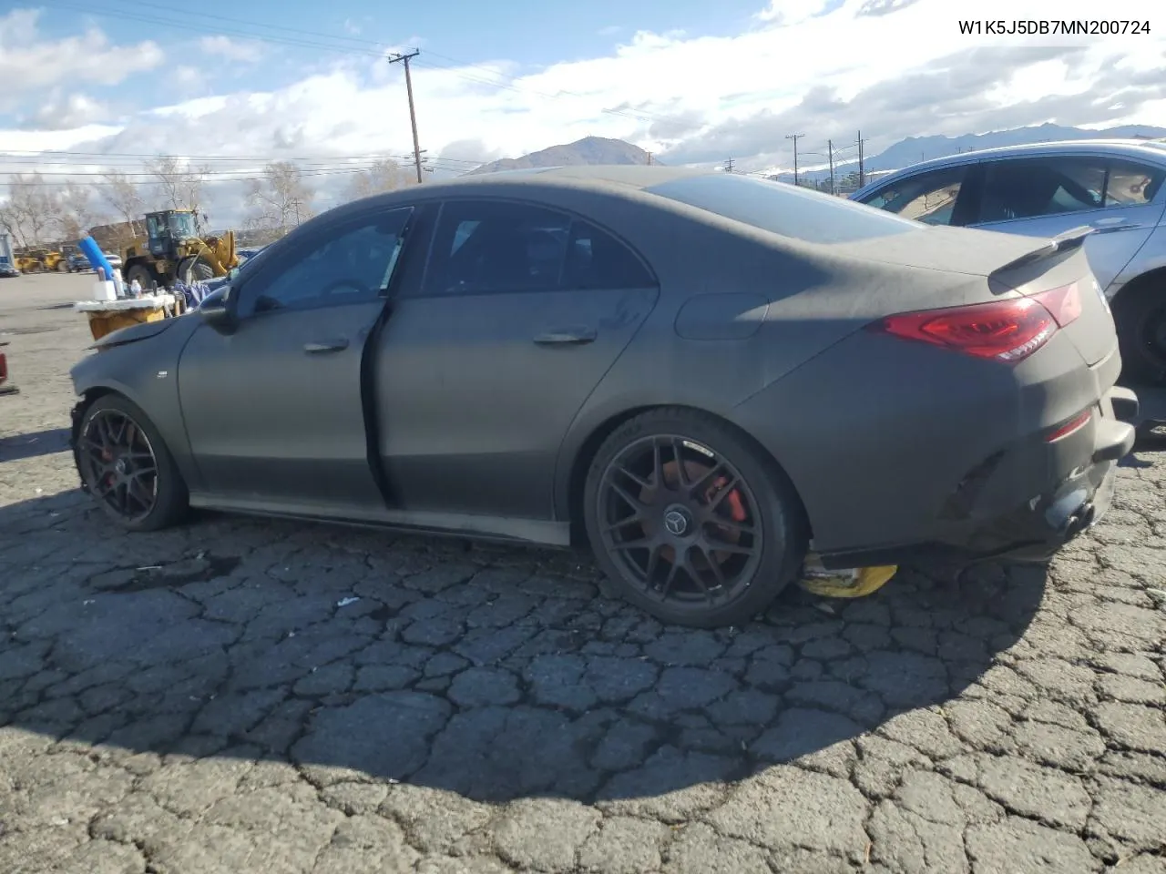 2021 Mercedes-Benz Cla 45 Amg VIN: W1K5J5DB7MN200724 Lot: 42712885