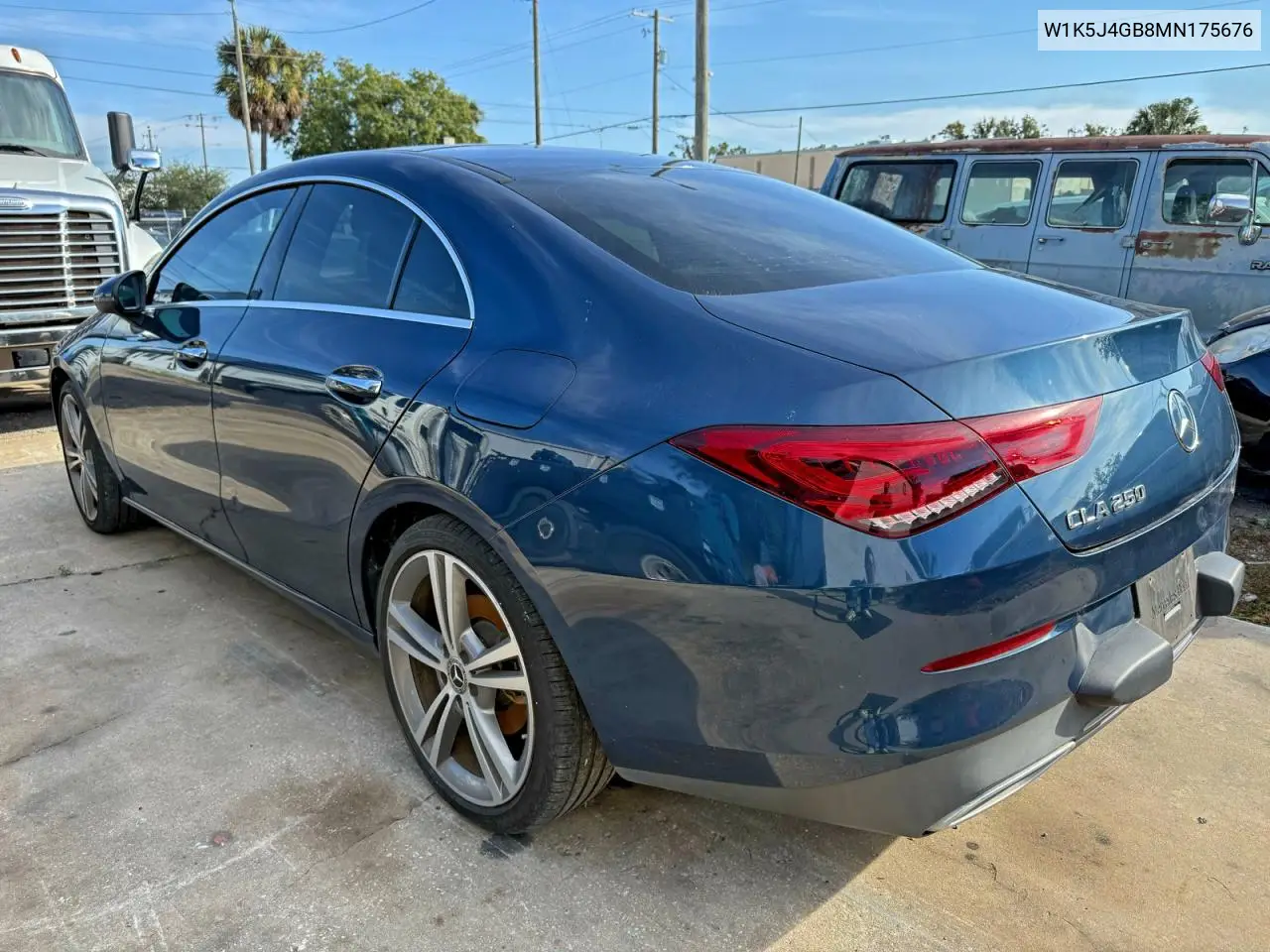 W1K5J4GB8MN175676 2021 Mercedes-Benz Cla 250