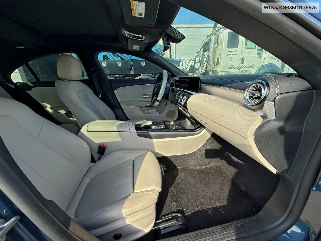 W1K5J4GB8MN175676 2021 Mercedes-Benz Cla 250
