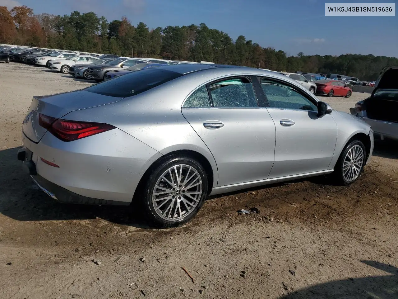 W1K5J4GB1SN519636 2025 Mercedes-Benz Cla 250