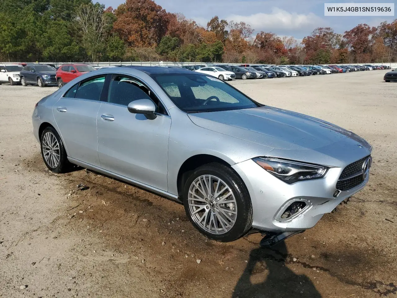 W1K5J4GB1SN519636 2025 Mercedes-Benz Cla 250