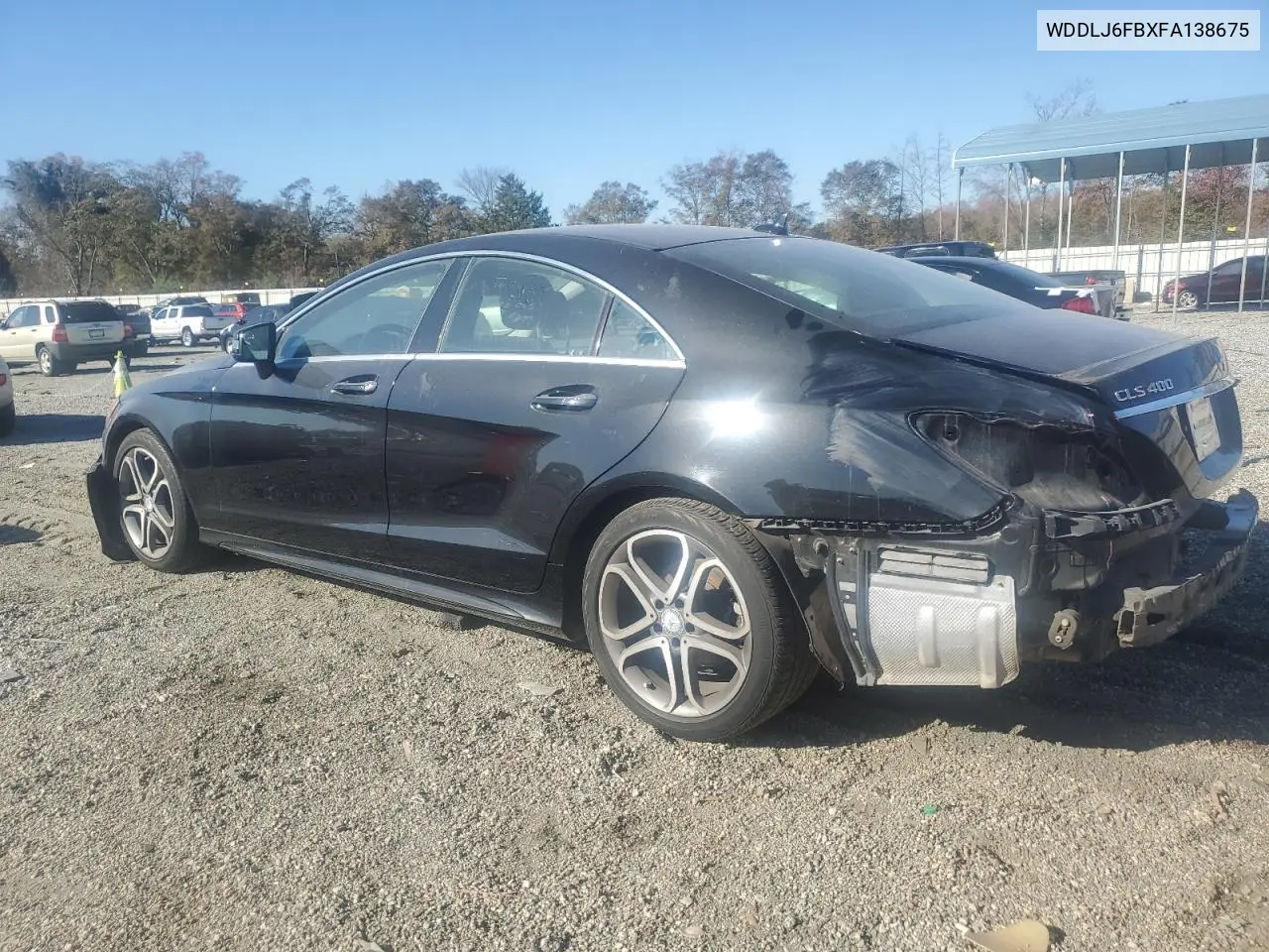 WDDLJ6FBXFA138675 2015 Mercedes-Benz Cls 400