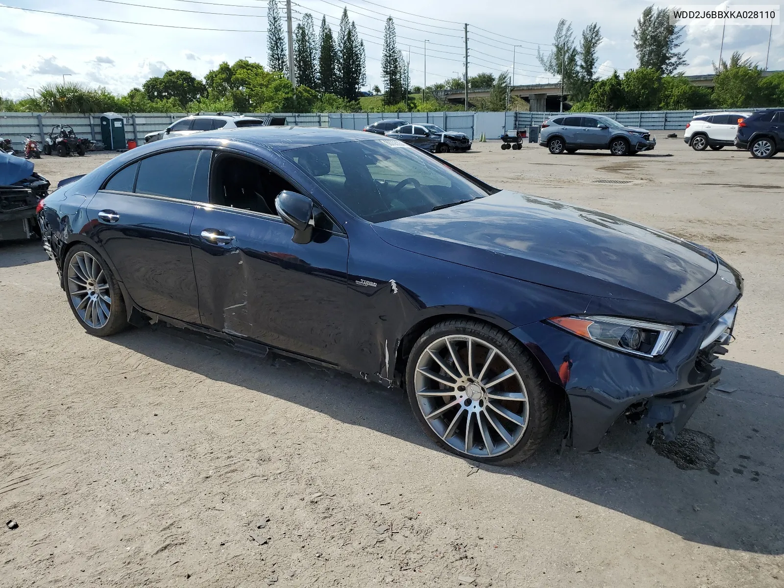 2019 Mercedes-Benz Cls Amg 53 4Matic VIN: WDD2J6BBXKA028110 Lot: 66705334