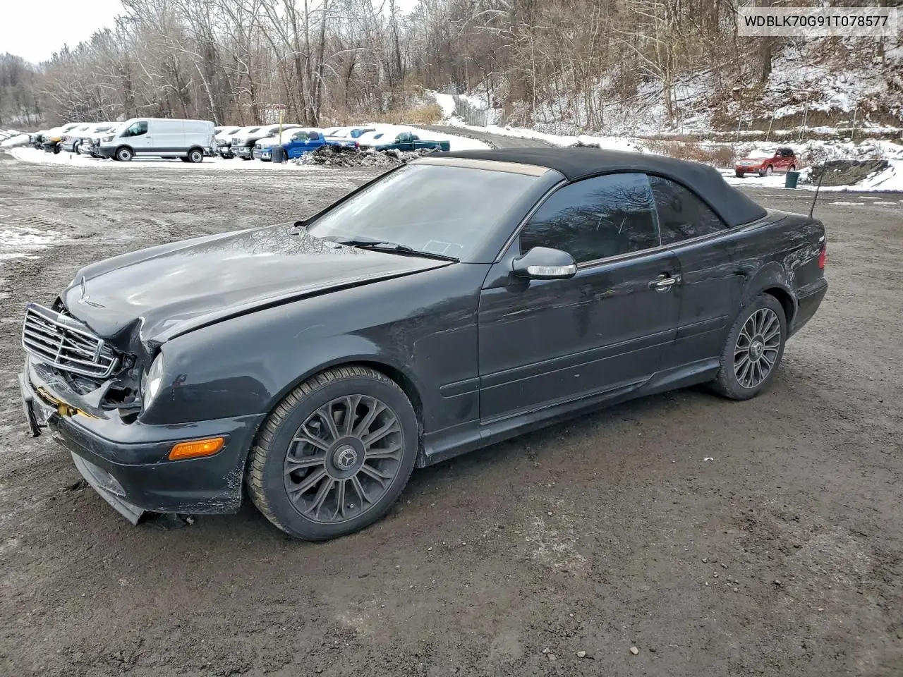 WDBLK70G91T078577 2001 Mercedes-Benz Clk 430