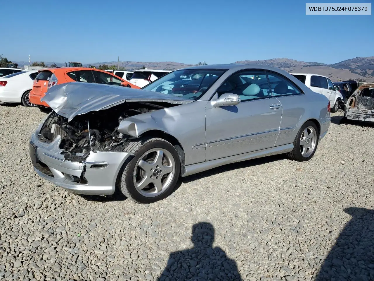 WDBTJ75J24F078379 2004 Mercedes-Benz Clk 500