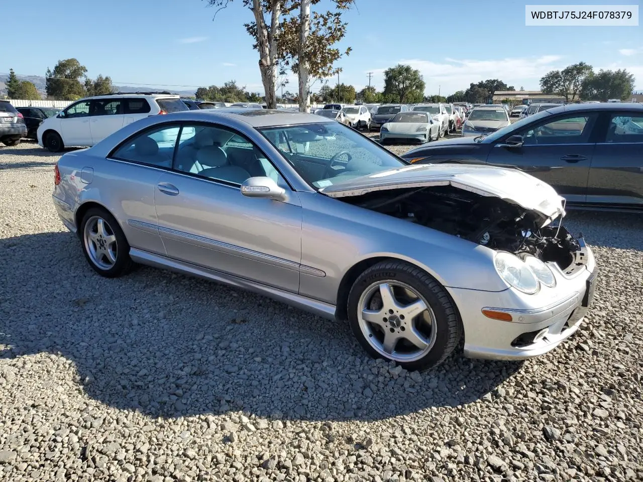 WDBTJ75J24F078379 2004 Mercedes-Benz Clk 500