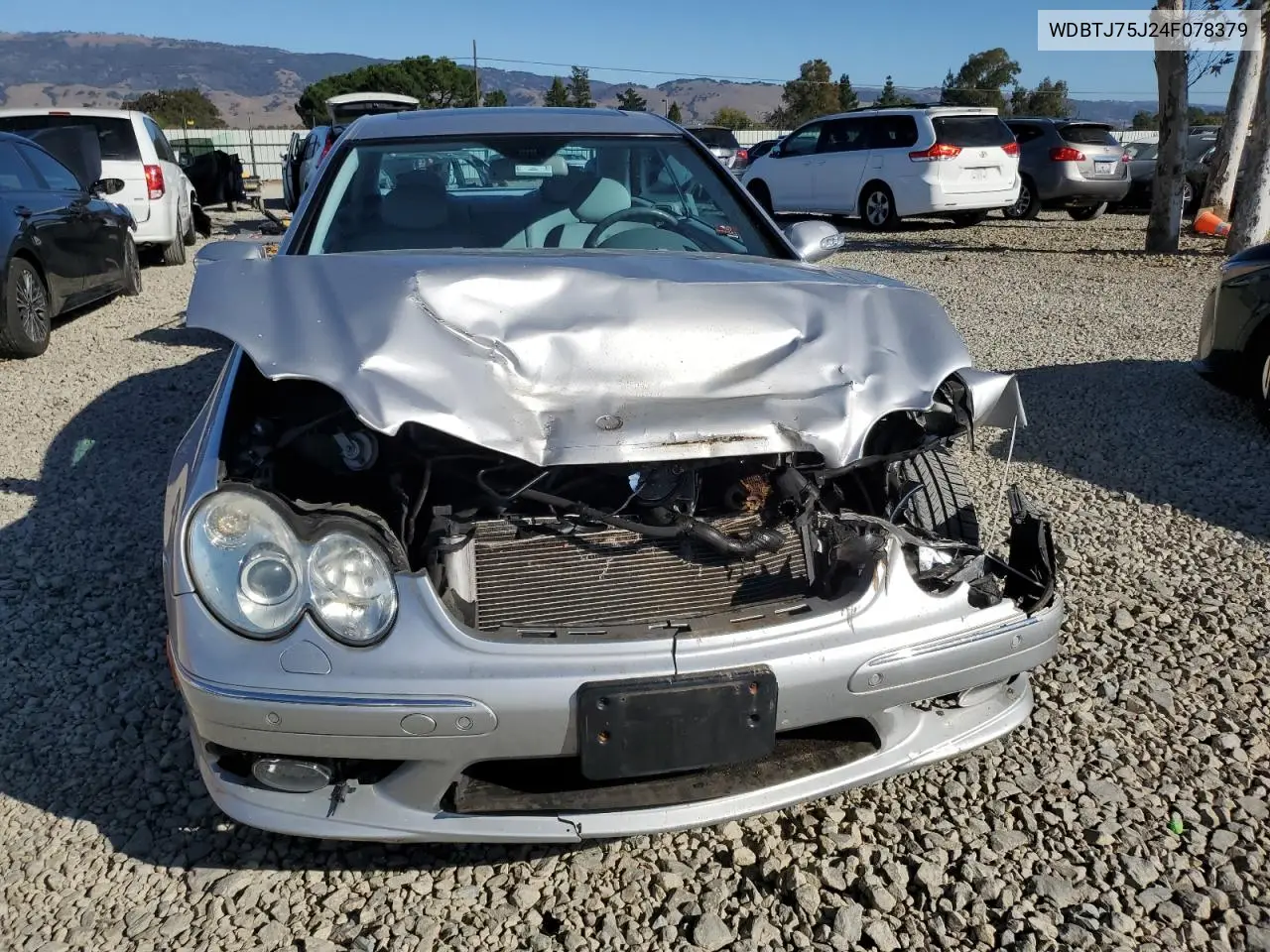 WDBTJ75J24F078379 2004 Mercedes-Benz Clk 500