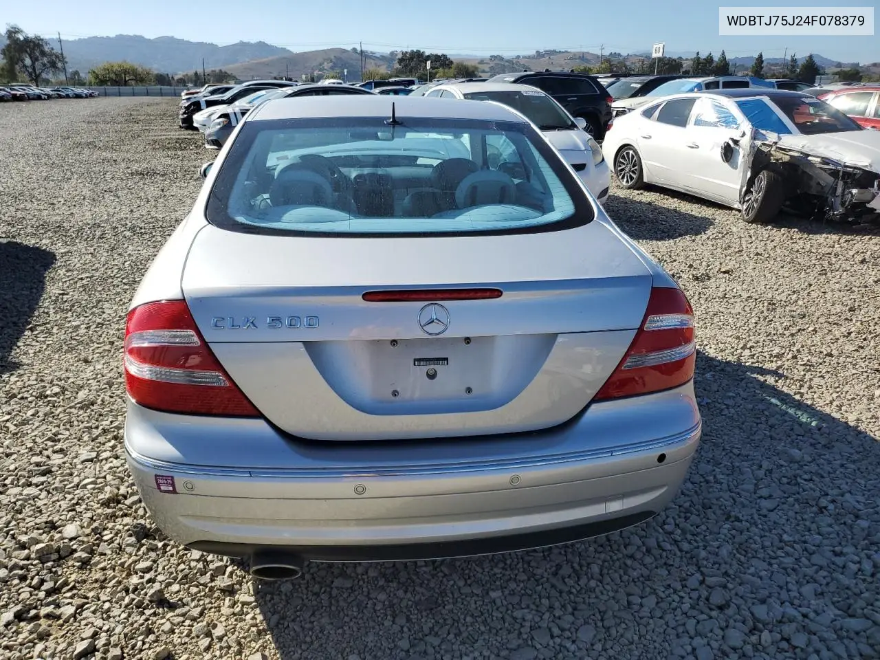 WDBTJ75J24F078379 2004 Mercedes-Benz Clk 500