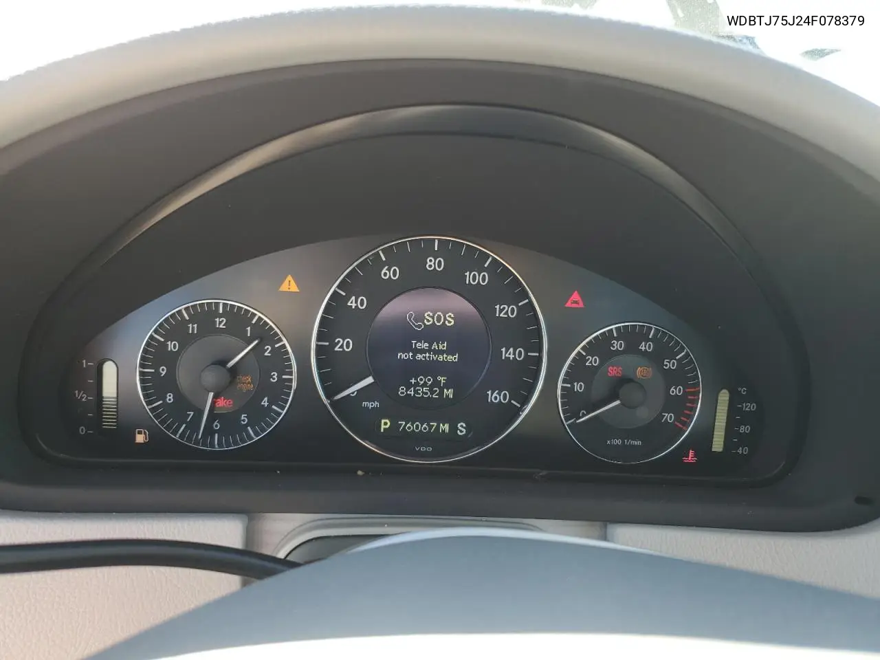 WDBTJ75J24F078379 2004 Mercedes-Benz Clk 500