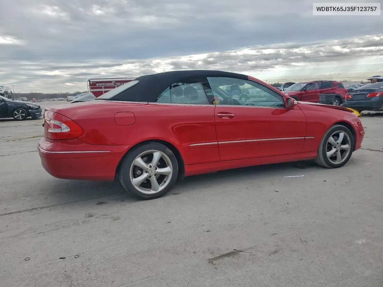 WDBTK65J35F123757 2005 Mercedes-Benz Clk 320