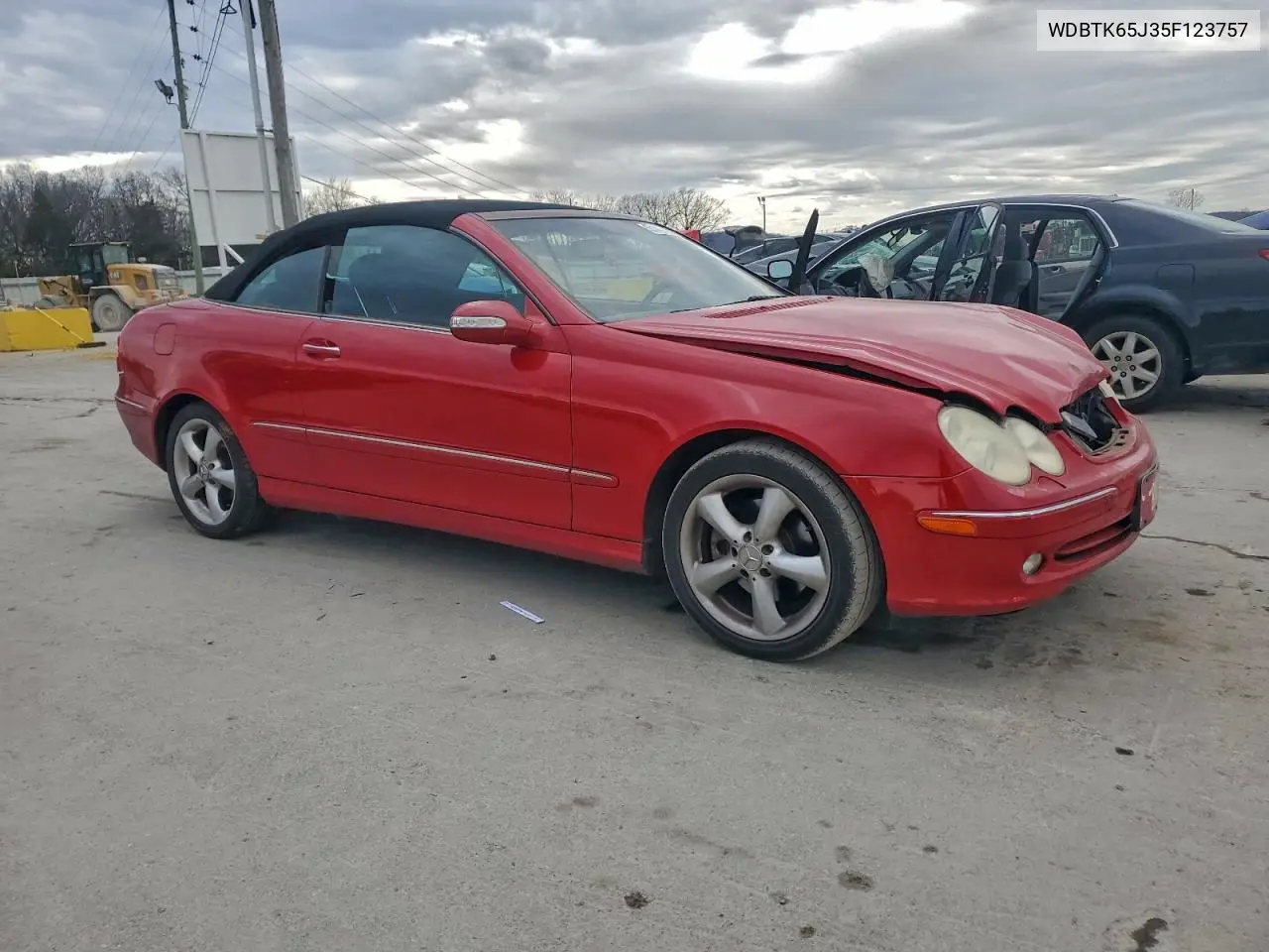 WDBTK65J35F123757 2005 Mercedes-Benz Clk 320