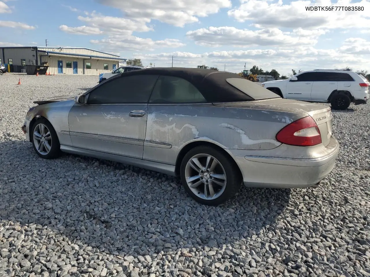 WDBTK56F77T083580 2007 Mercedes-Benz Clk 350