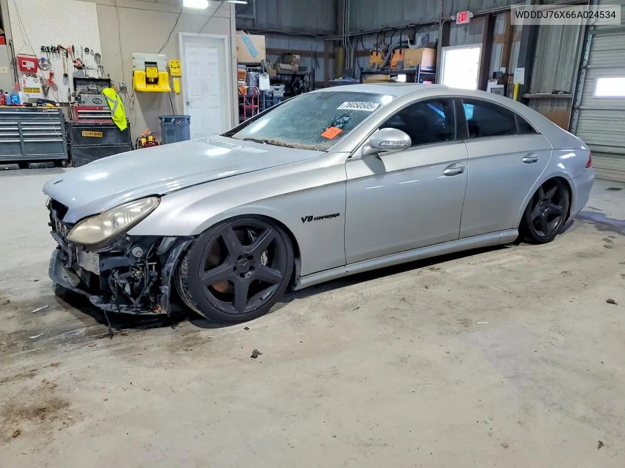 2006 Mercedes-Benz Cls 55 Amg VIN: WDDDJ76X66A024534 Lot: 76050505