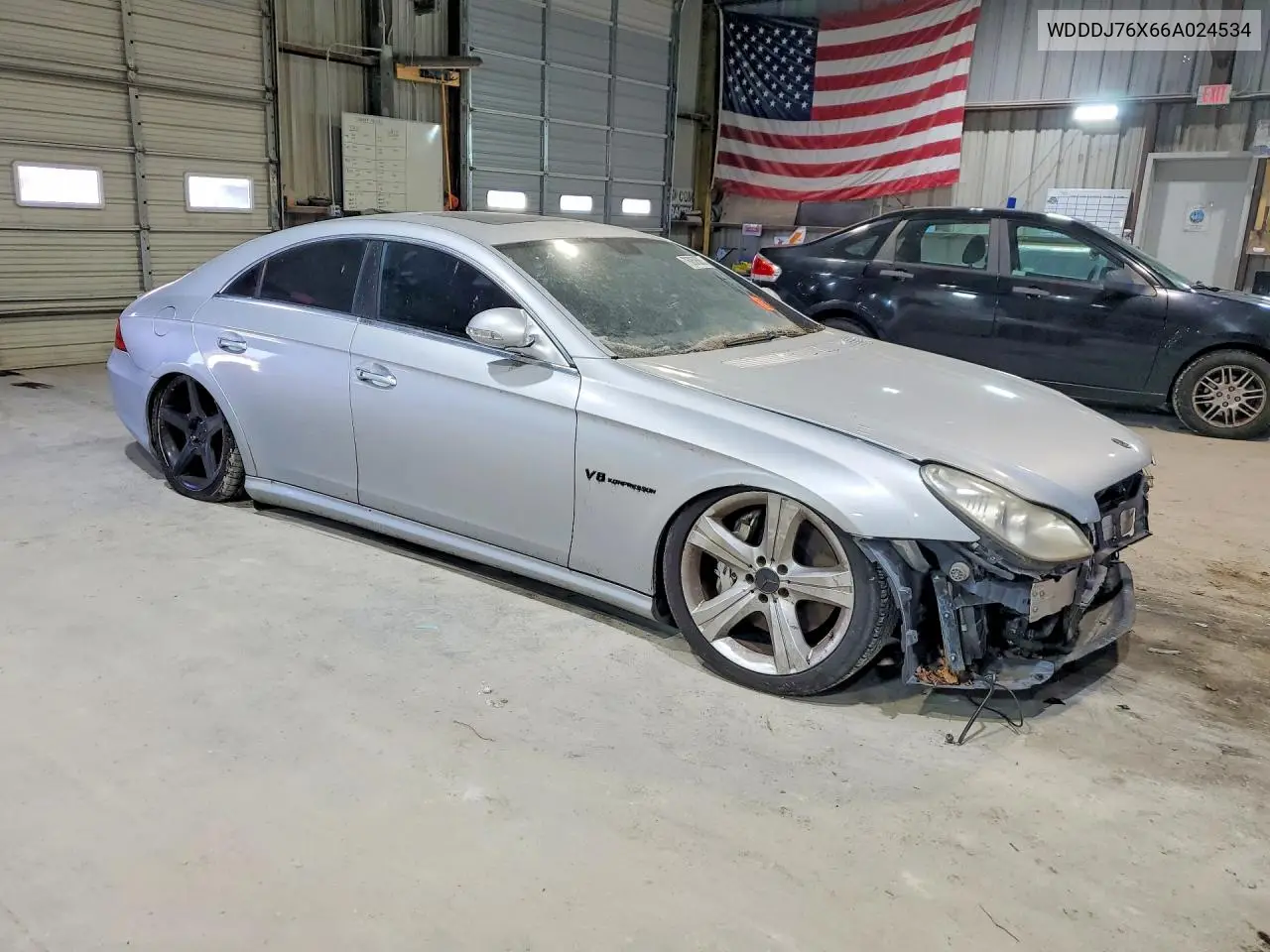 2006 Mercedes-Benz Cls 55 Amg VIN: WDDDJ76X66A024534 Lot: 76050505