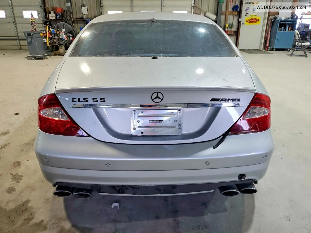 2006 Mercedes-Benz Cls 55 Amg VIN: WDDDJ76X66A024534 Lot: 76050505