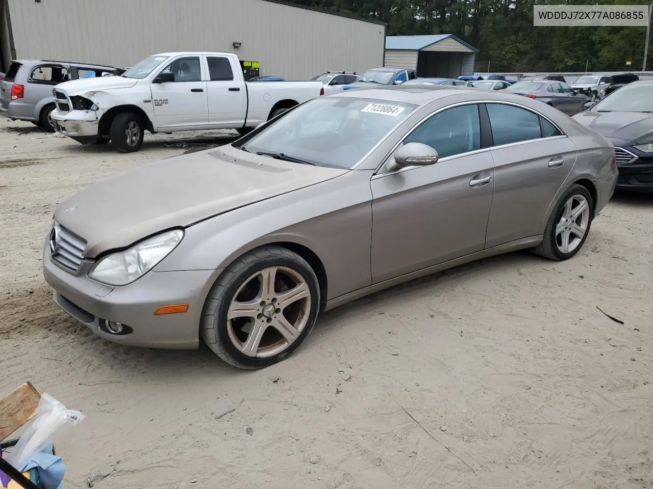 WDDDJ72X77A086855 2007 Mercedes-Benz Cls 550