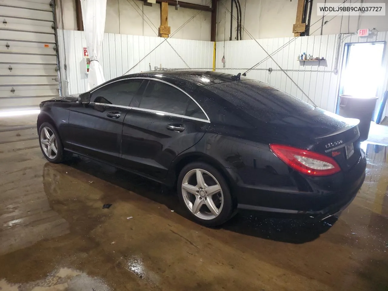 WDDLJ9BB9CA037727 2012 Mercedes-Benz Cls 550 4Matic