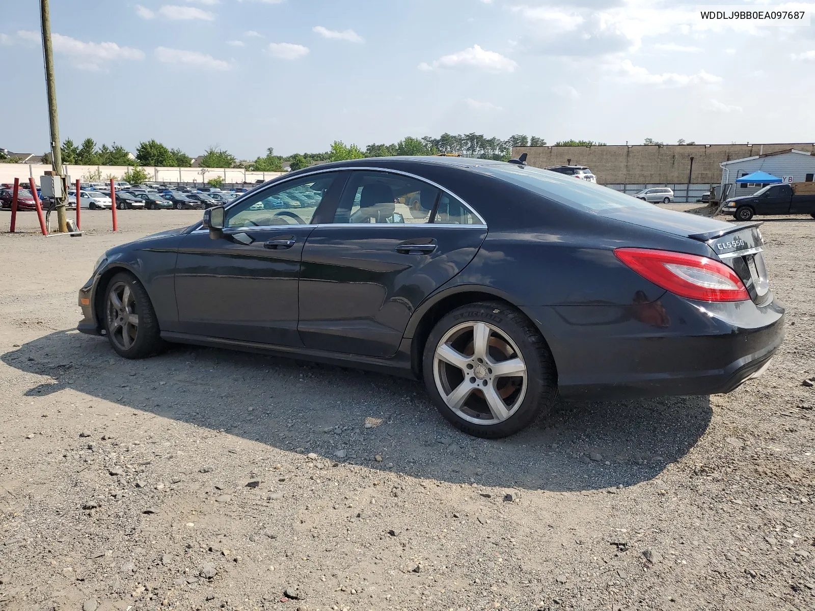 WDDLJ9BB0EA097687 2014 Mercedes-Benz Cls 550 4Matic