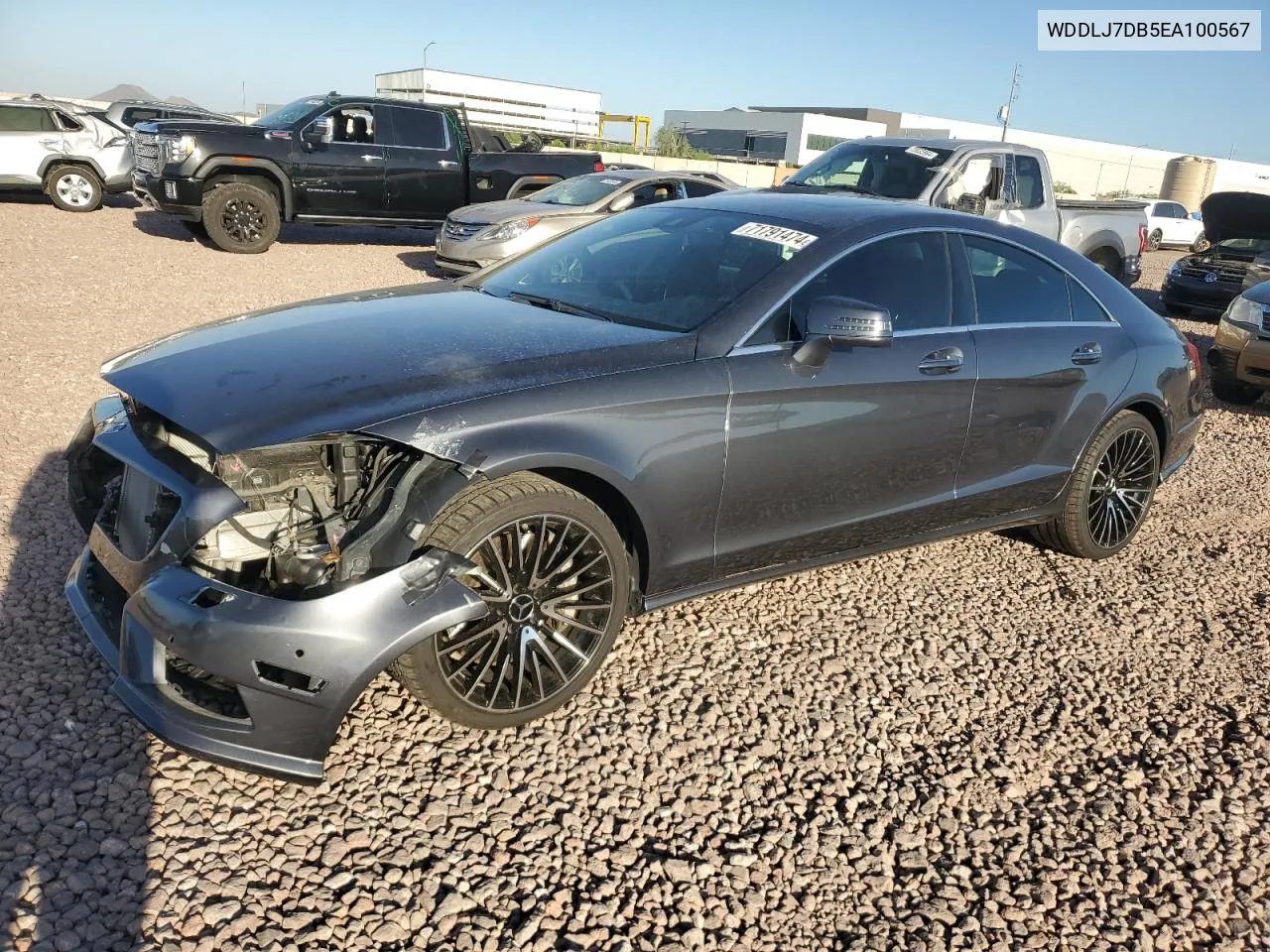 WDDLJ7DB5EA100567 2014 Mercedes-Benz Cls 550