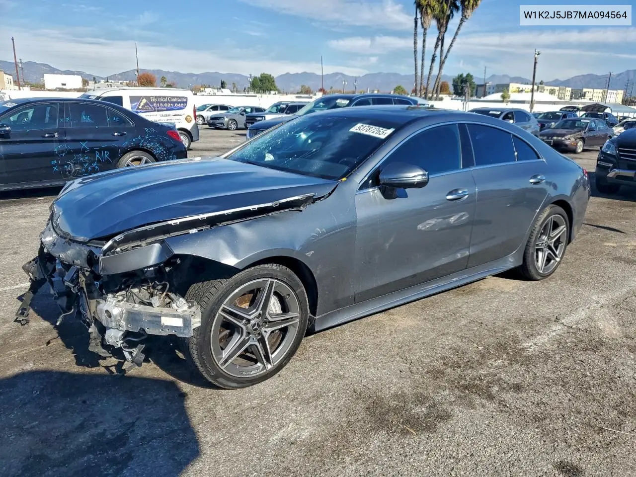 W1K2J5JB7MA094564 2021 Mercedes-Benz Cls 450