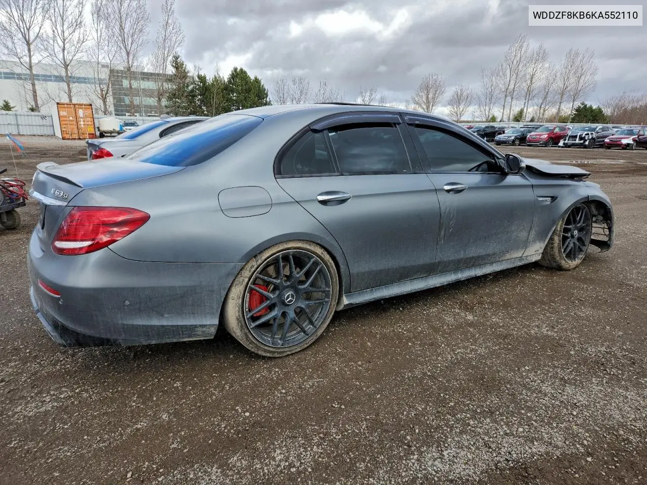 WDDZF8KB6KA552110 2019 Mercedes-Benz E 63 Amg-S 4Matic