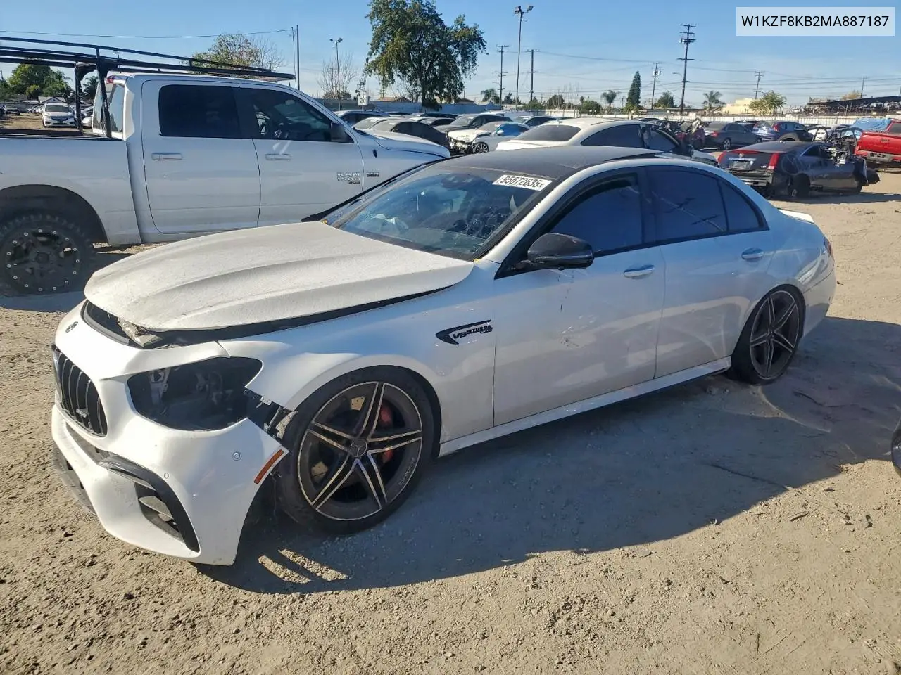 W1KZF8KB2MA887187 2021 Mercedes-Benz E 63 Amg-S 4Matic