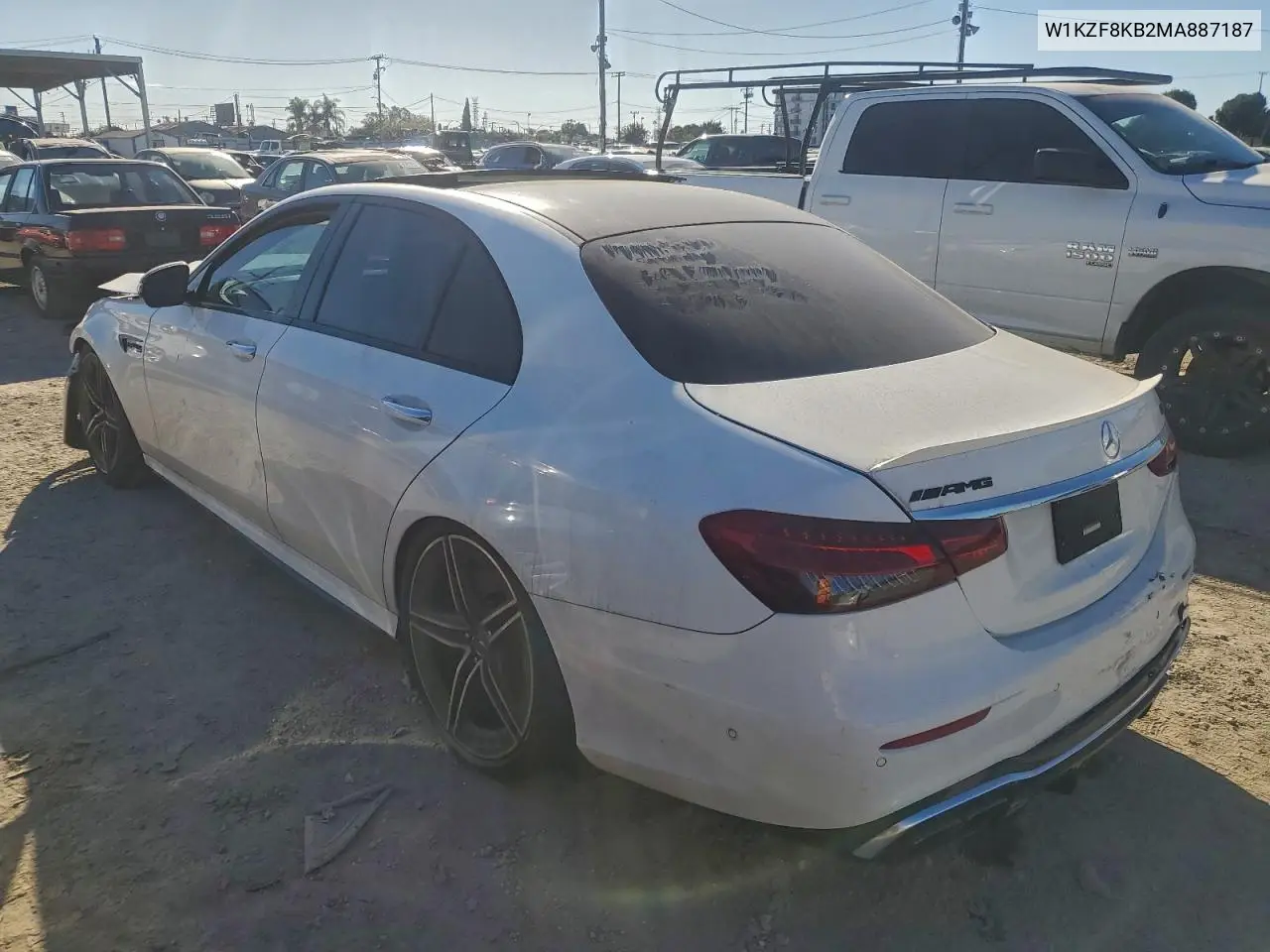 W1KZF8KB2MA887187 2021 Mercedes-Benz E 63 Amg-S 4Matic