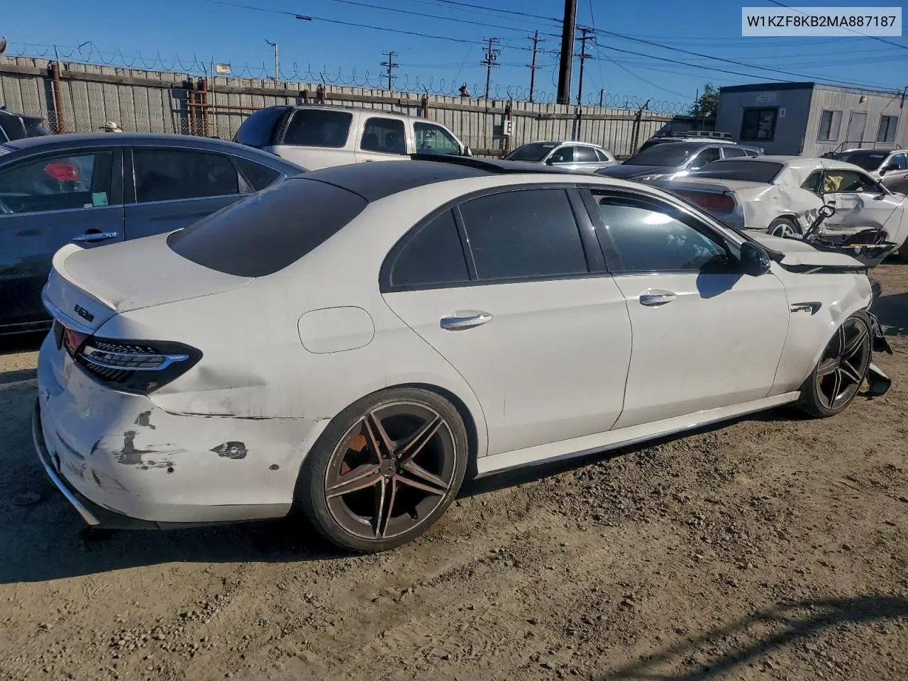 W1KZF8KB2MA887187 2021 Mercedes-Benz E 63 Amg-S 4Matic