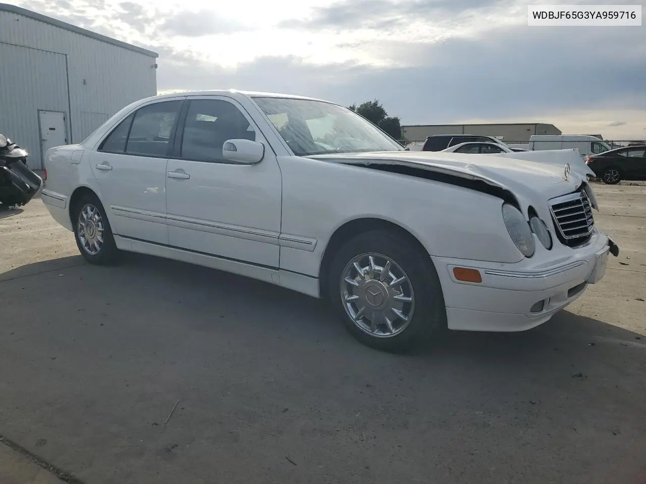 WDBJF65G3YA959716 2000 Mercedes-Benz E 320