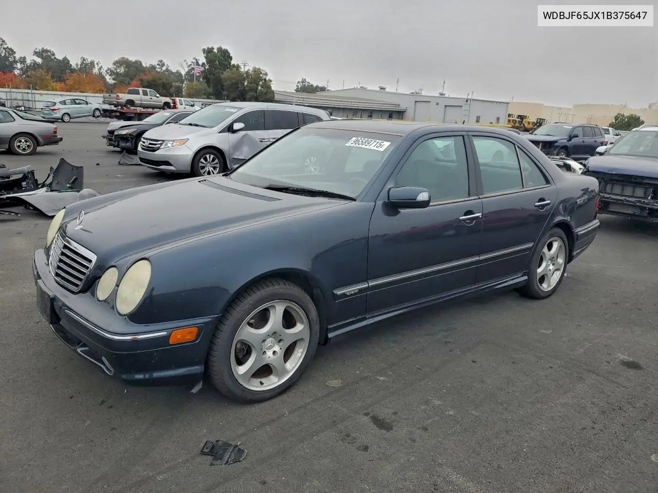 WDBJF65JX1B375647 2001 Mercedes-Benz E 320