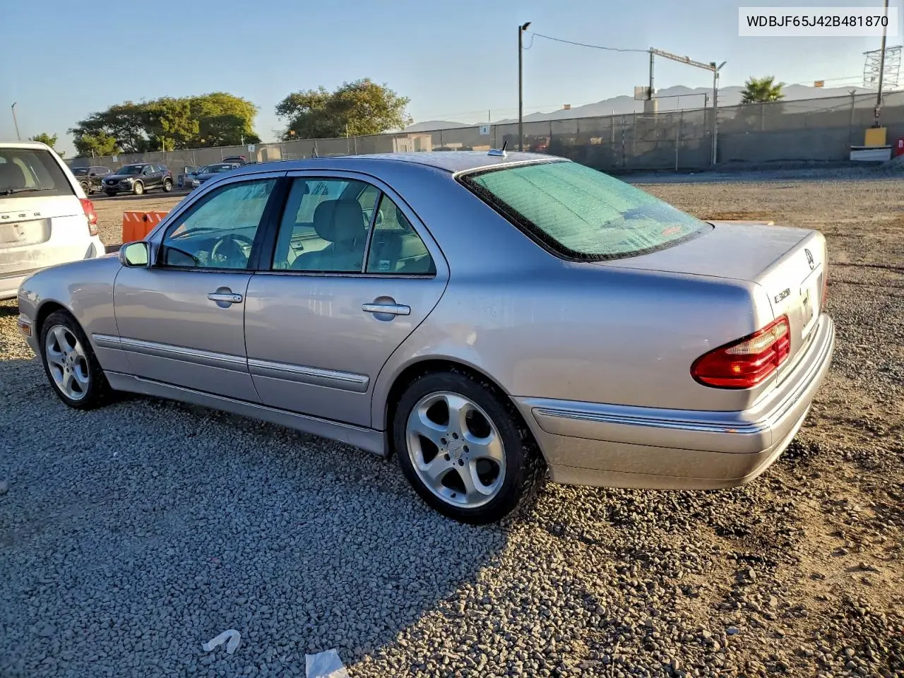 WDBJF65J42B481870 2002 Mercedes-Benz E 320