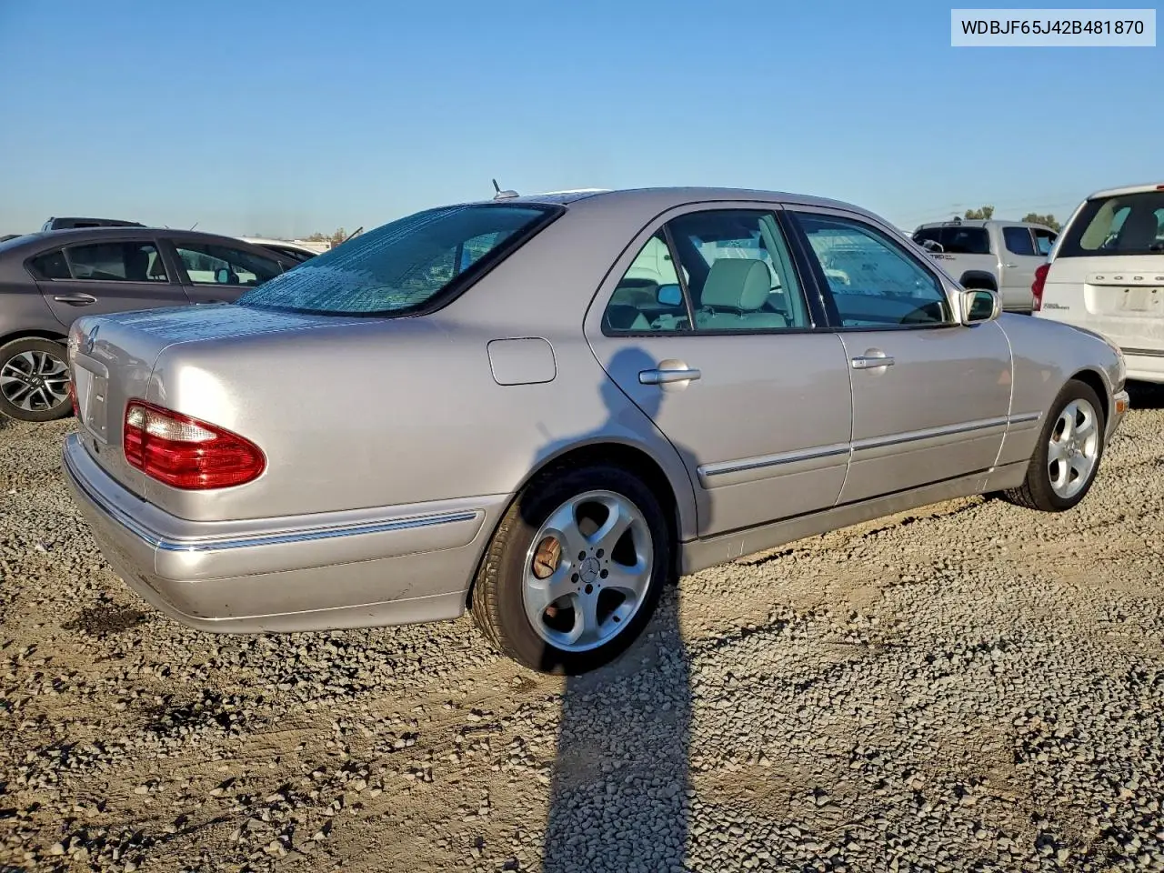 WDBJF65J42B481870 2002 Mercedes-Benz E 320