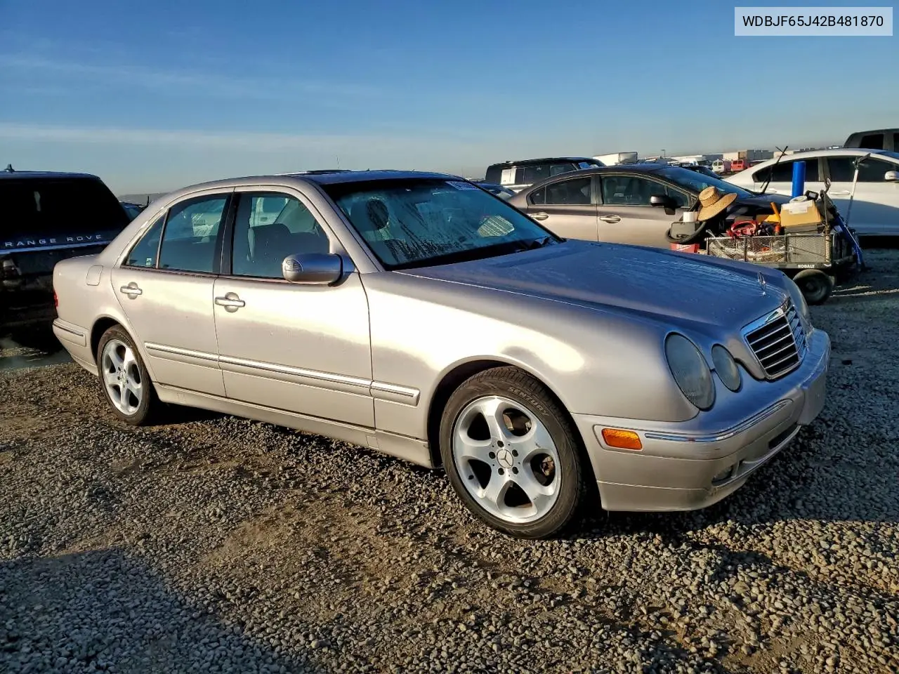 WDBJF65J42B481870 2002 Mercedes-Benz E 320