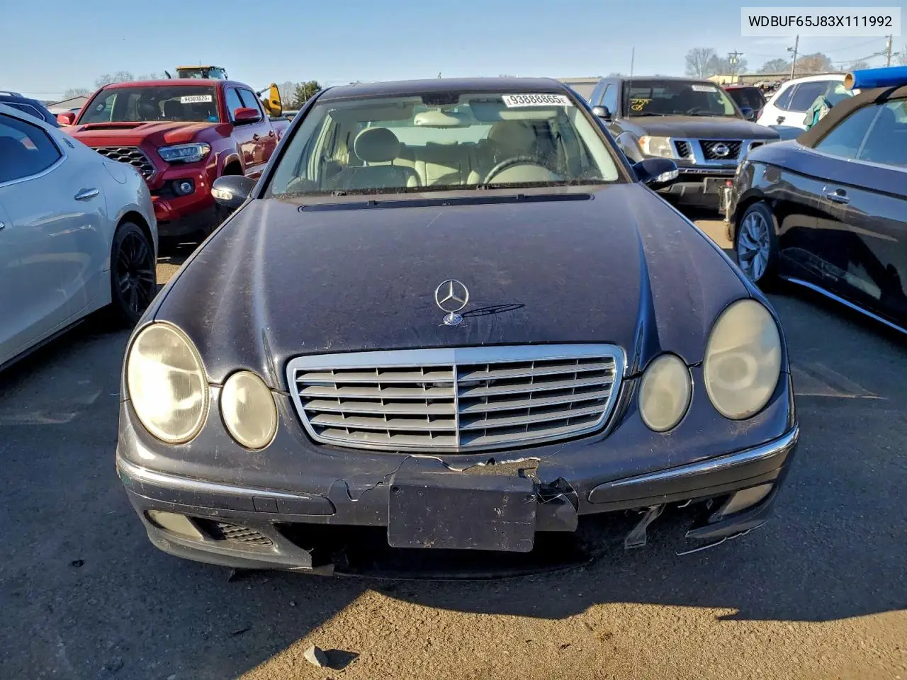 WDBUF65J83X111992 2003 Mercedes-Benz E 320