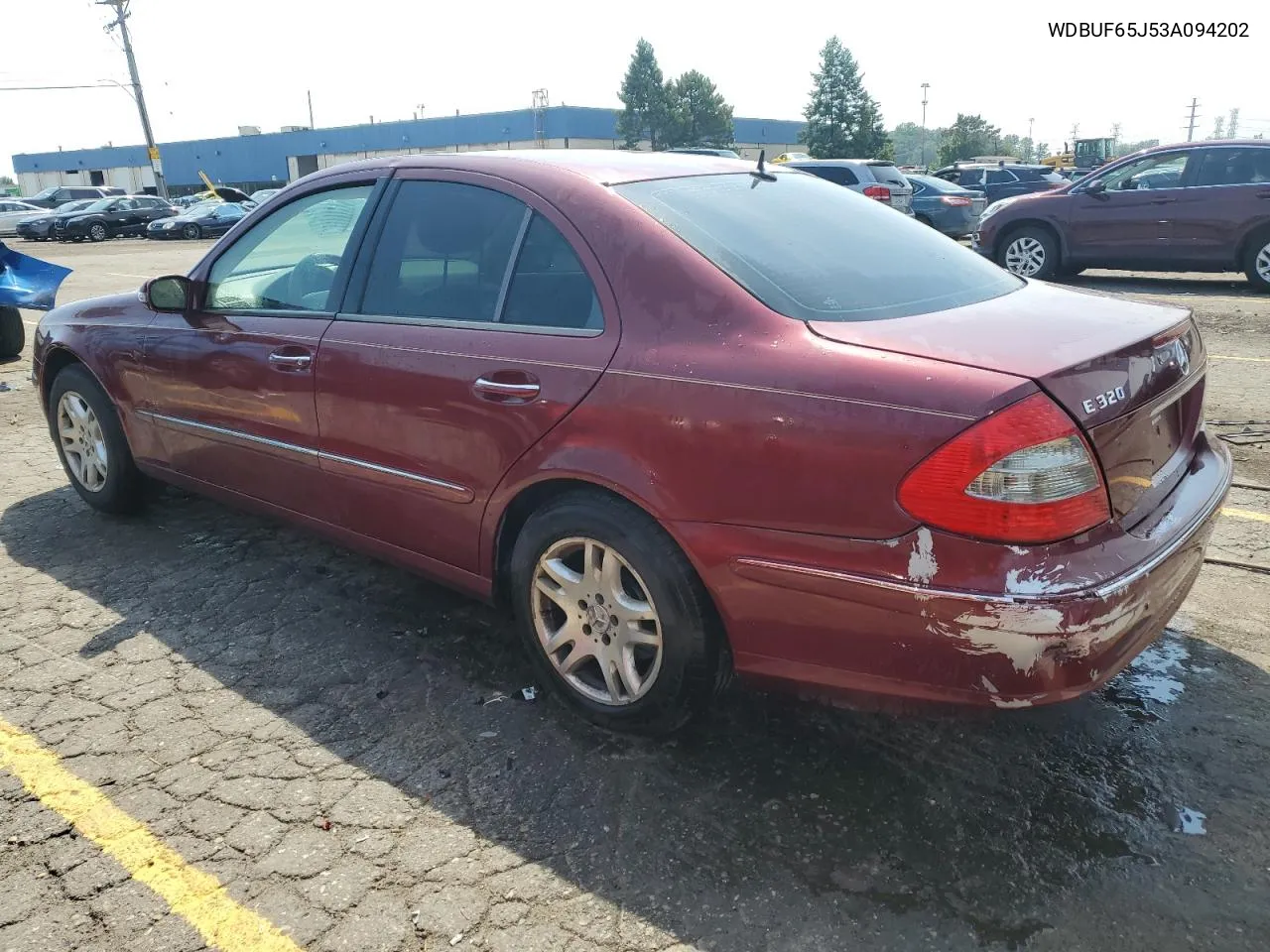 2003 Mercedes-Benz E 320 VIN: WDBUF65J53A094202 Lot: 69251154