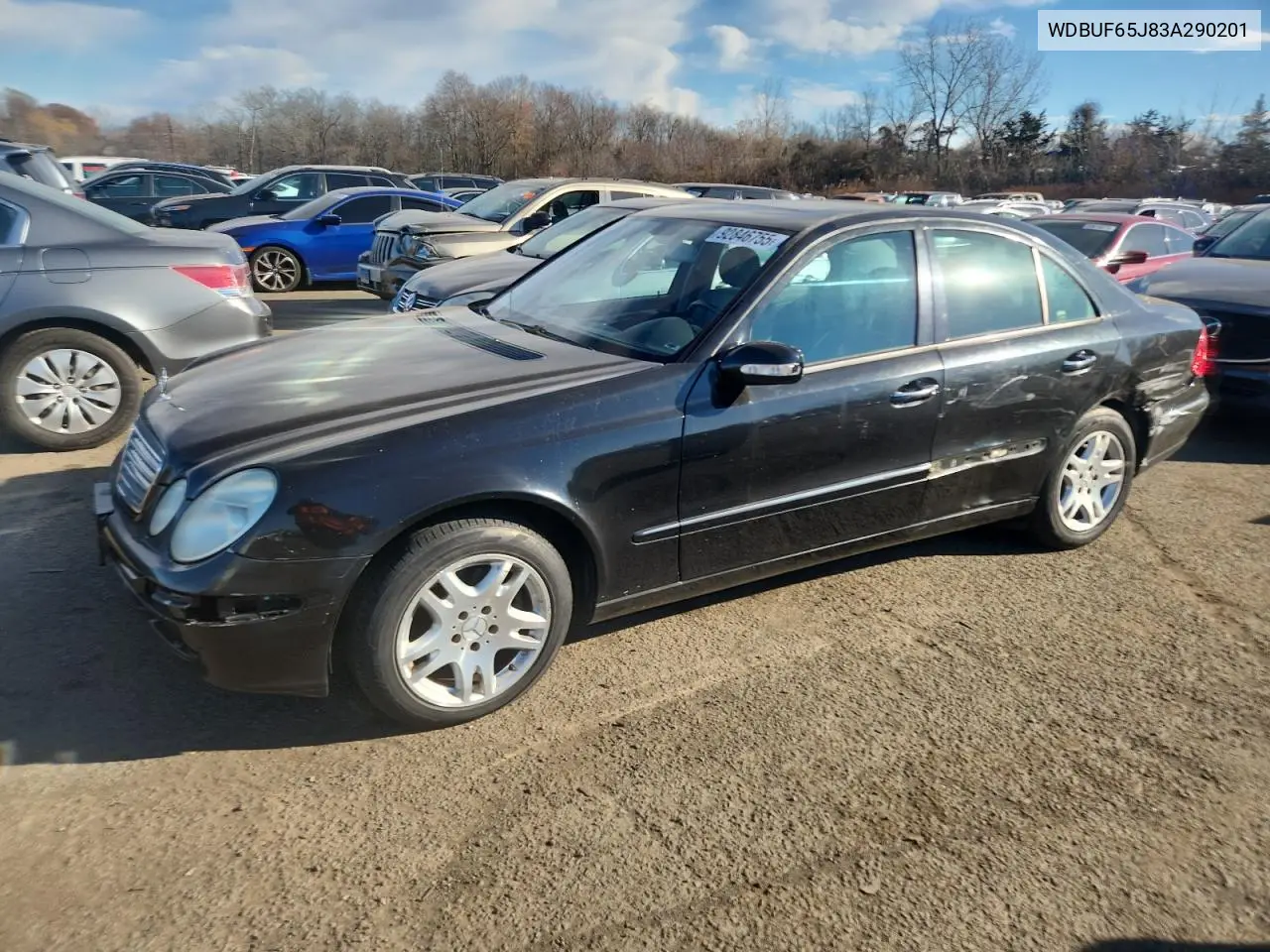 WDBUF65J83A290201 2003 Mercedes-Benz E 320