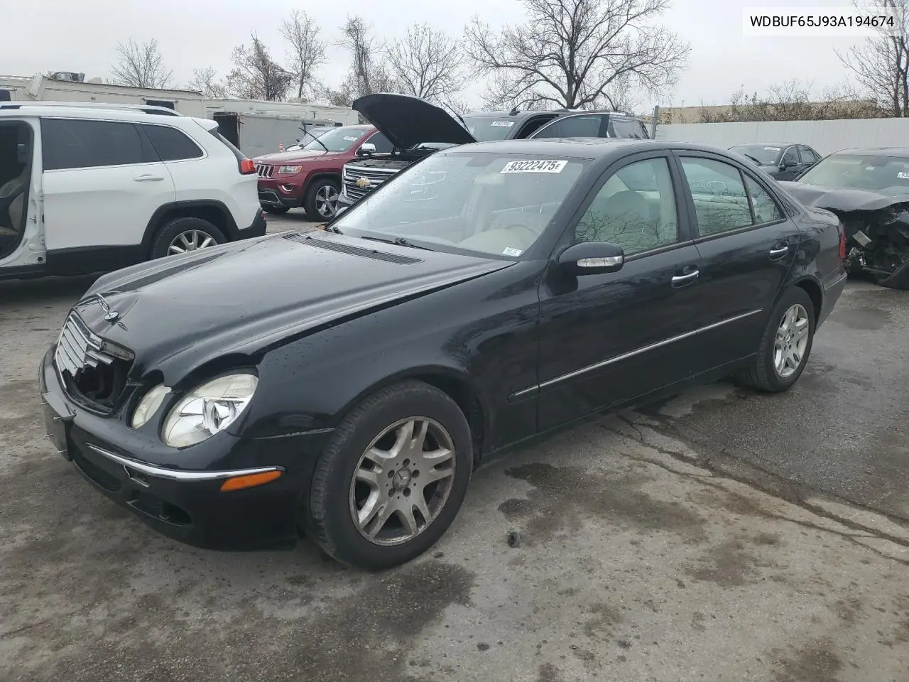 WDBUF65J93A194674 2003 Mercedes-Benz E 320