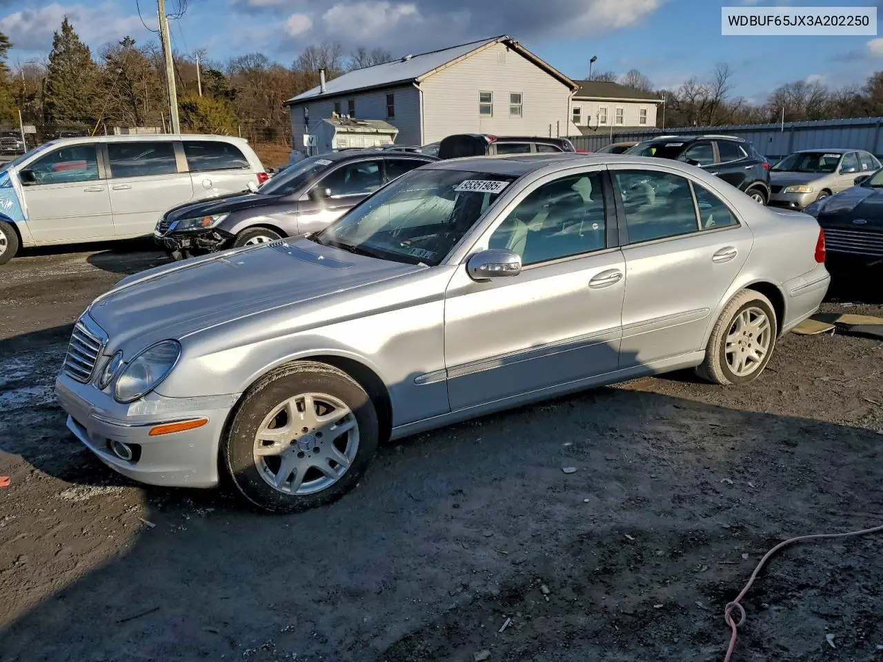 WDBUF65JX3A202250 2003 Mercedes-Benz E 320
