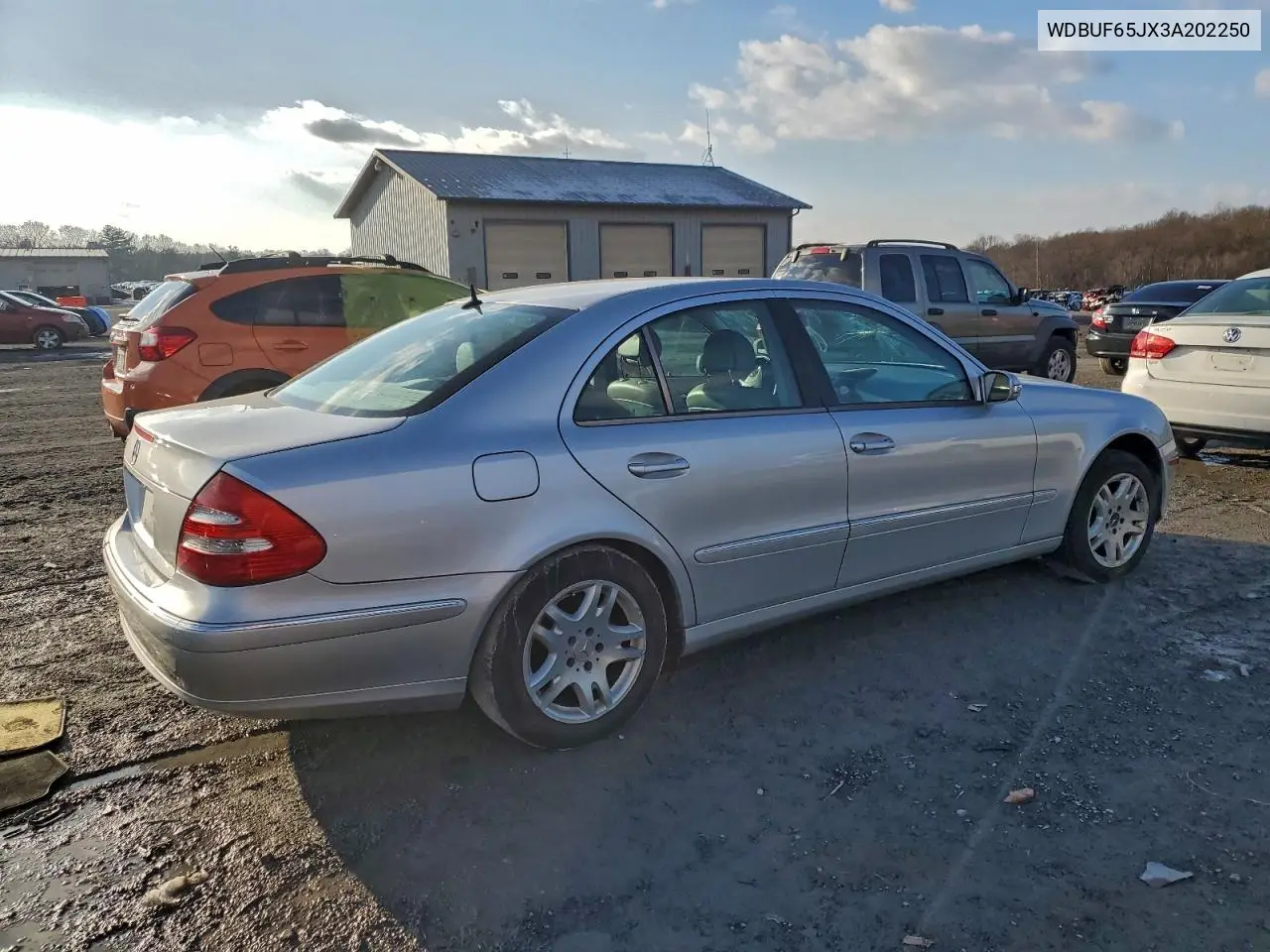 WDBUF65JX3A202250 2003 Mercedes-Benz E 320